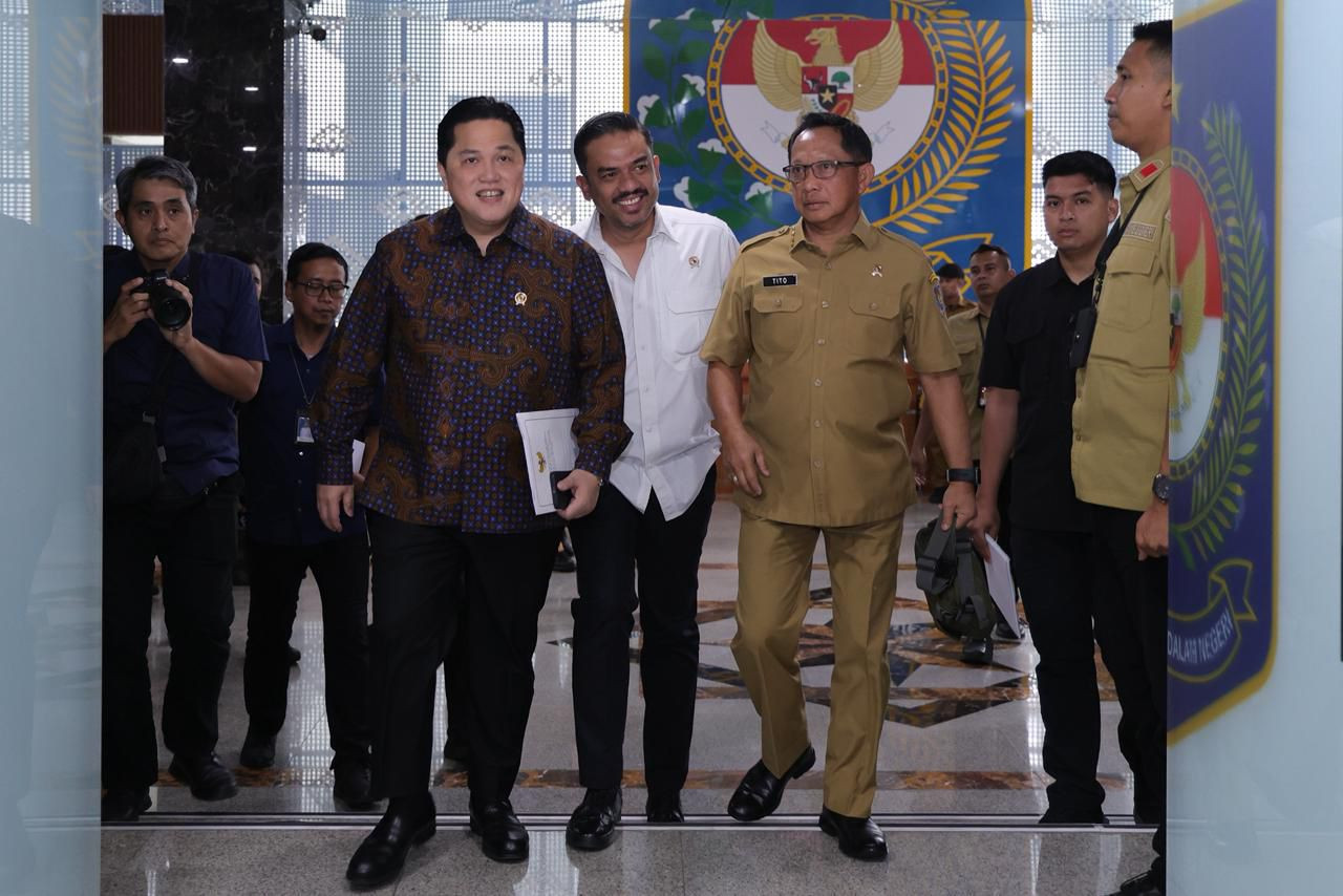 Kementerian UMKM Berkolaborasi dengan Kemendagri dan Kemenpora Optimalkan Pengelolaan Stadion