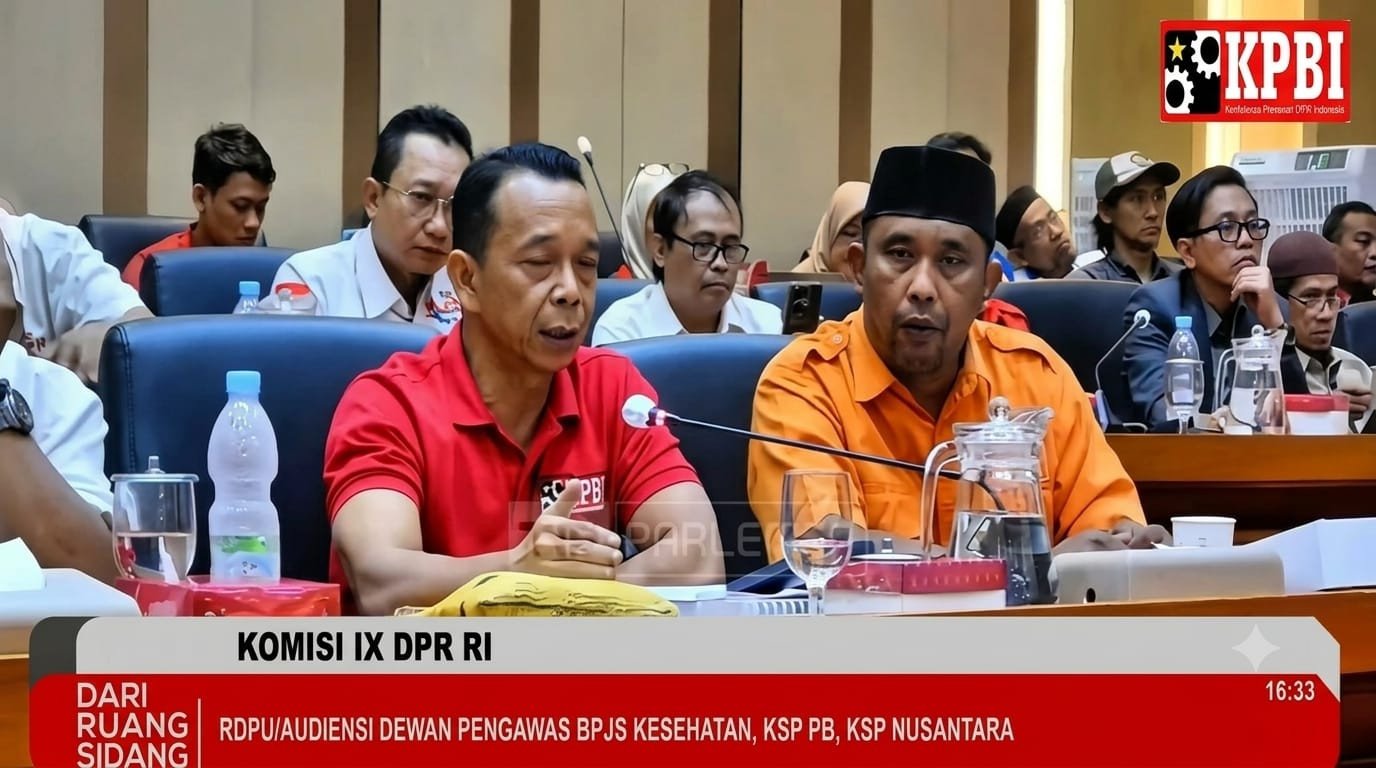 KPBI DI DPR: PEKERJA BUKAN MITRA, PEREMPUAN TAK BOLEH DIPAKSA MEMILIH KERJA ATAU ANAK